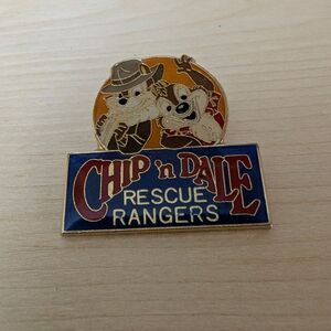 Disney Chip 'n Dale Rescue Rangers Pin - Orange, Blue, Brown